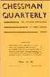 CHESSMAN QUARTERLY / 1970-71vol 3, no 12